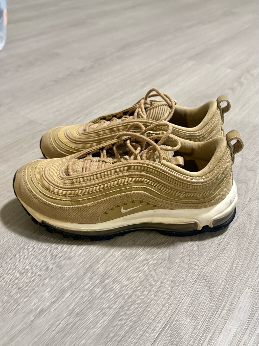 Nike women's Air Max 97 Sneakers — Wheat/Tan